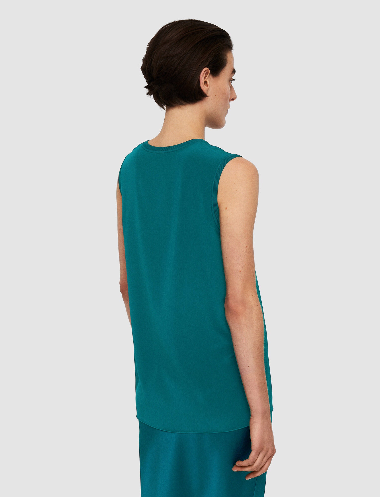 Silk Crepe de Soie Bley Blouse - 4
