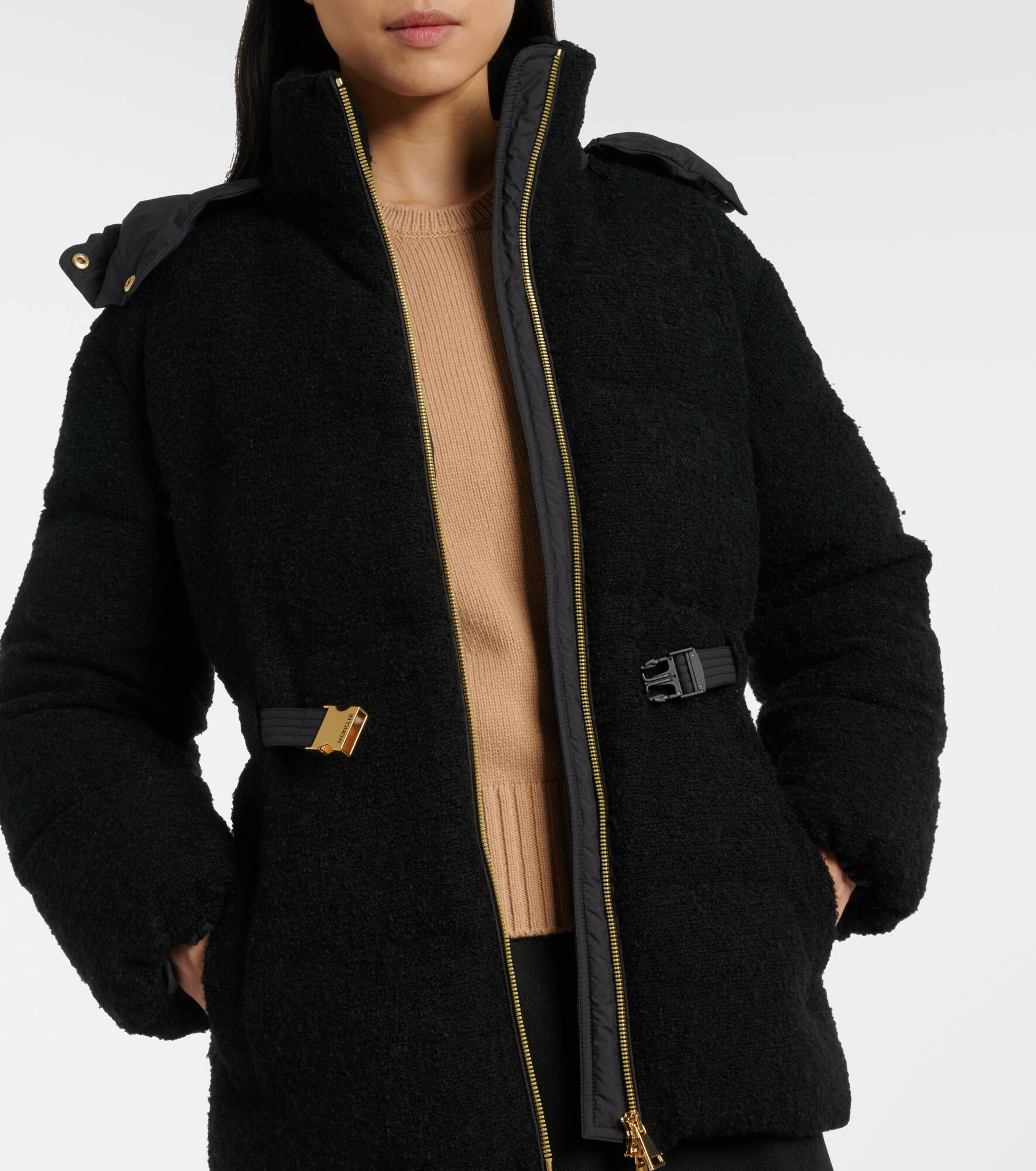 Briante cotton-blend down jacket - 6