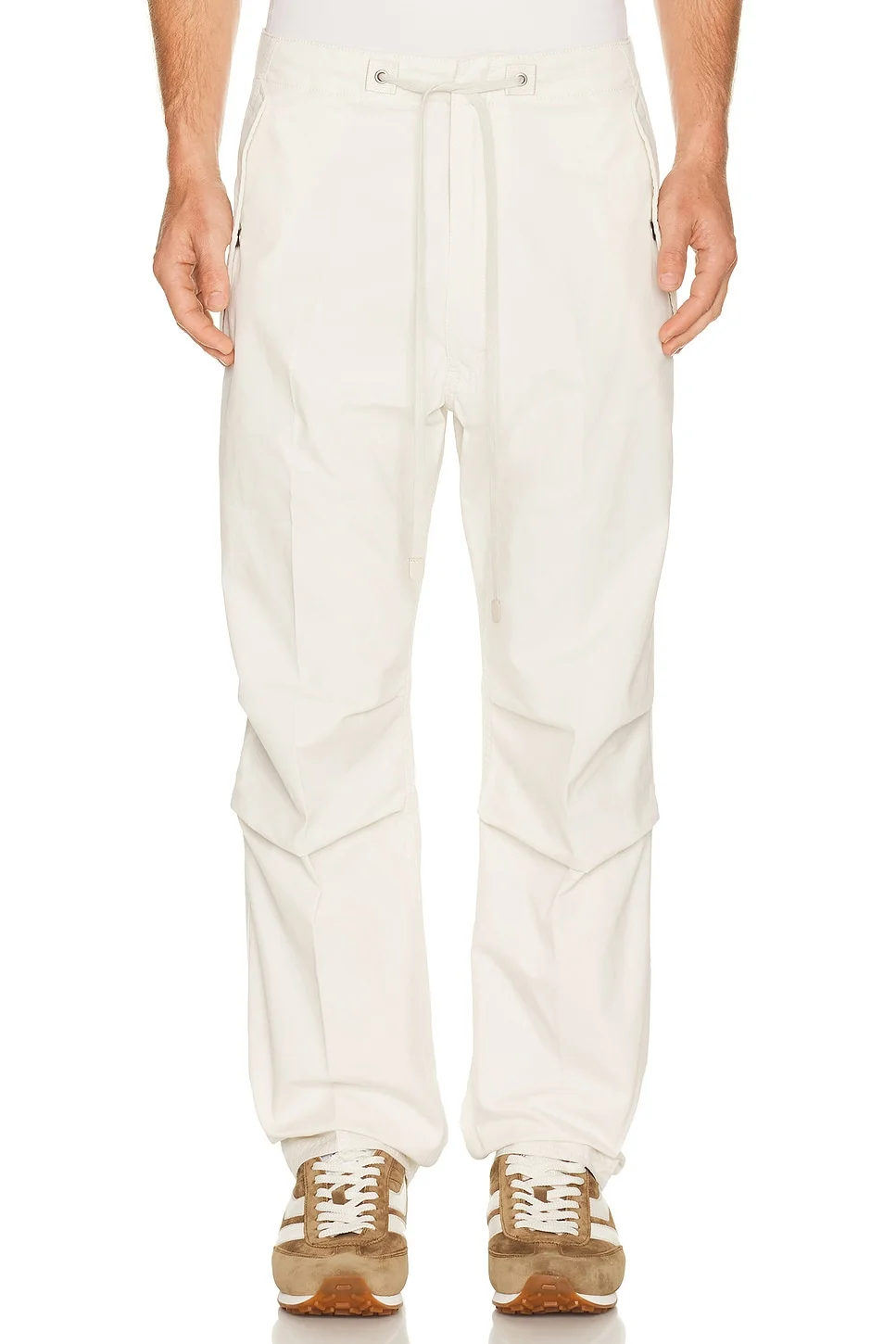 Peach Touch Enzyme Twill Clean Cargo Pant - 1
