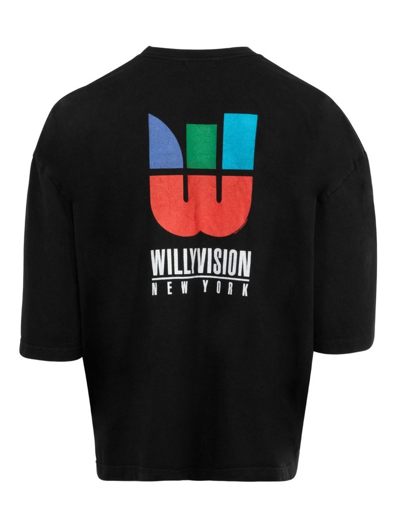 WILLY CHAVARRIA logo-print cotton T-shirt outlook