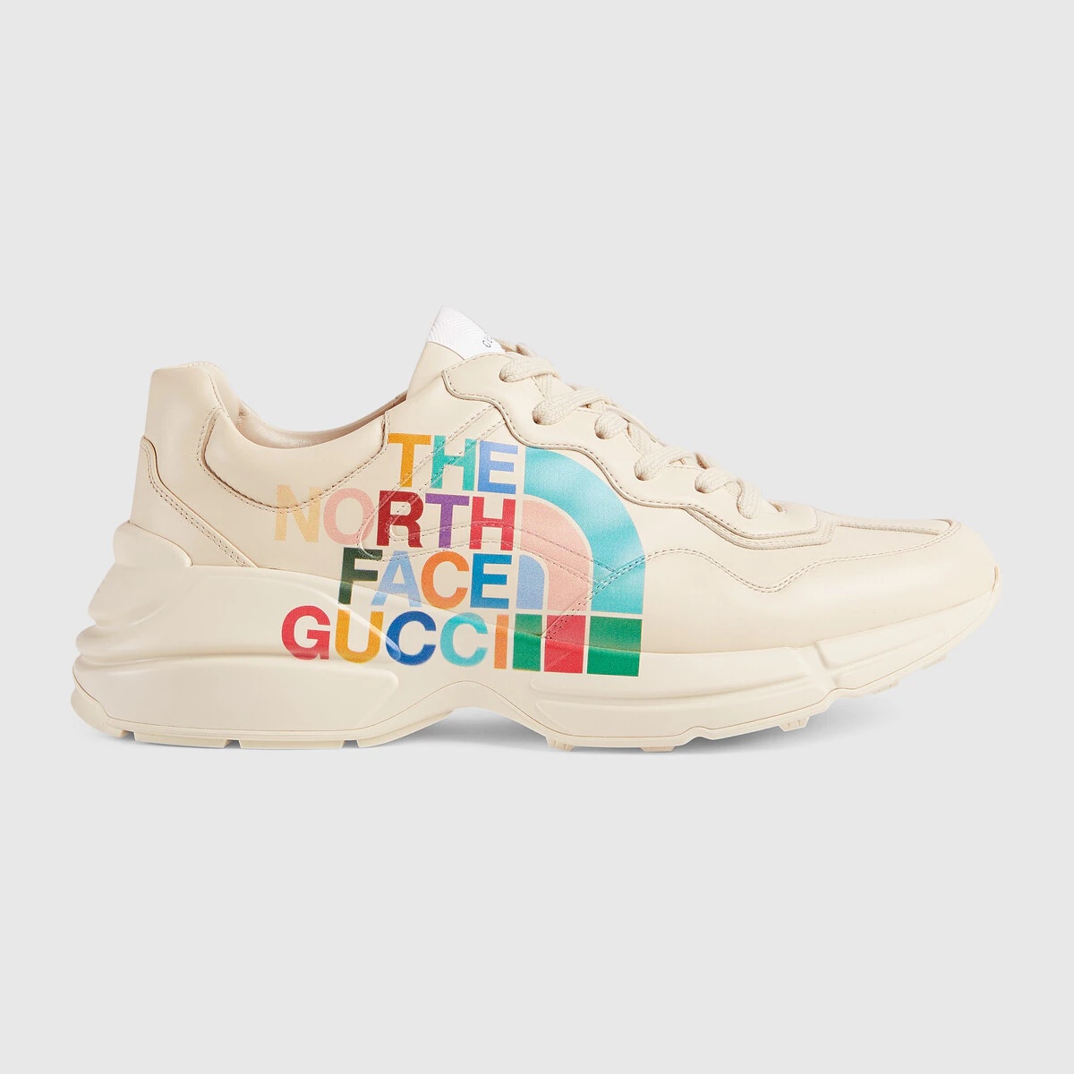 Men's The North Face x Gucci Rhyton sneaker - 1