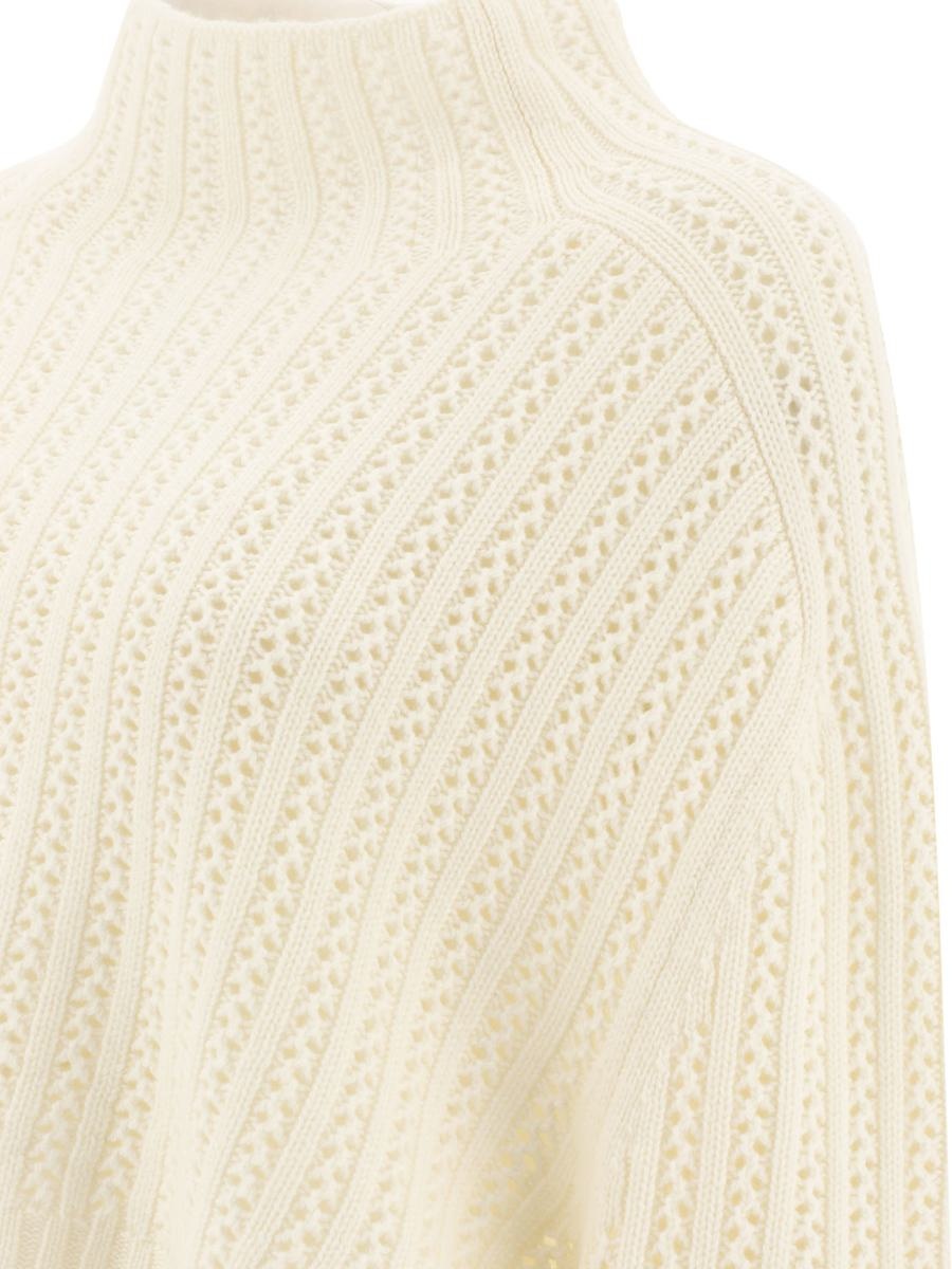 Max Mara Wool And Cashmere Crop Sweater "Hodeida" - 4