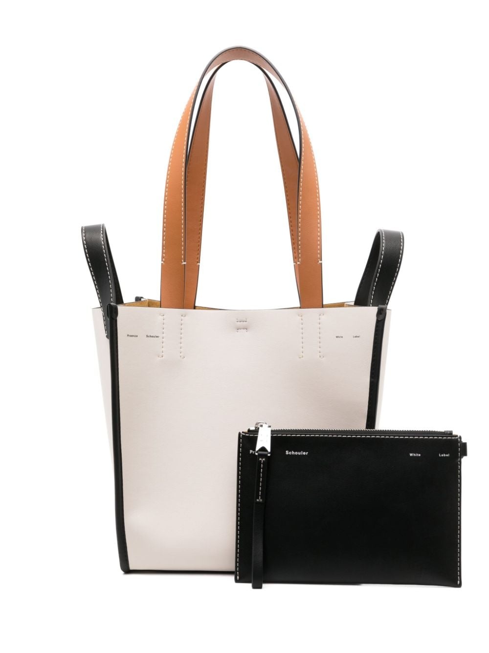 large Mercer leather tote bag - 7