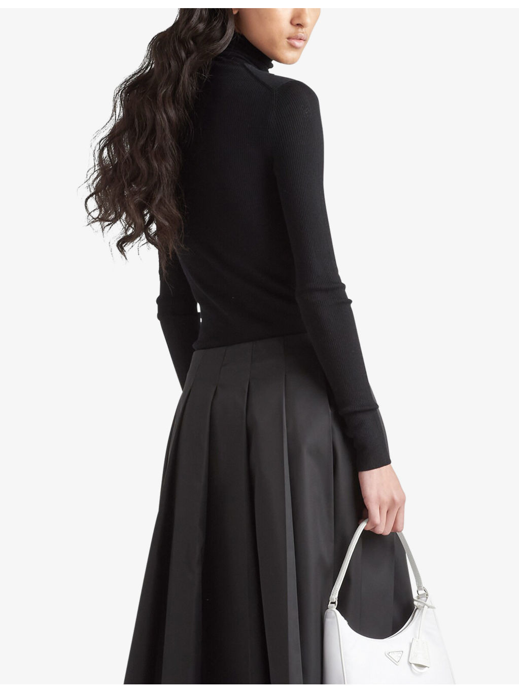 Superfine turtleneck wool knitted jumper - 3