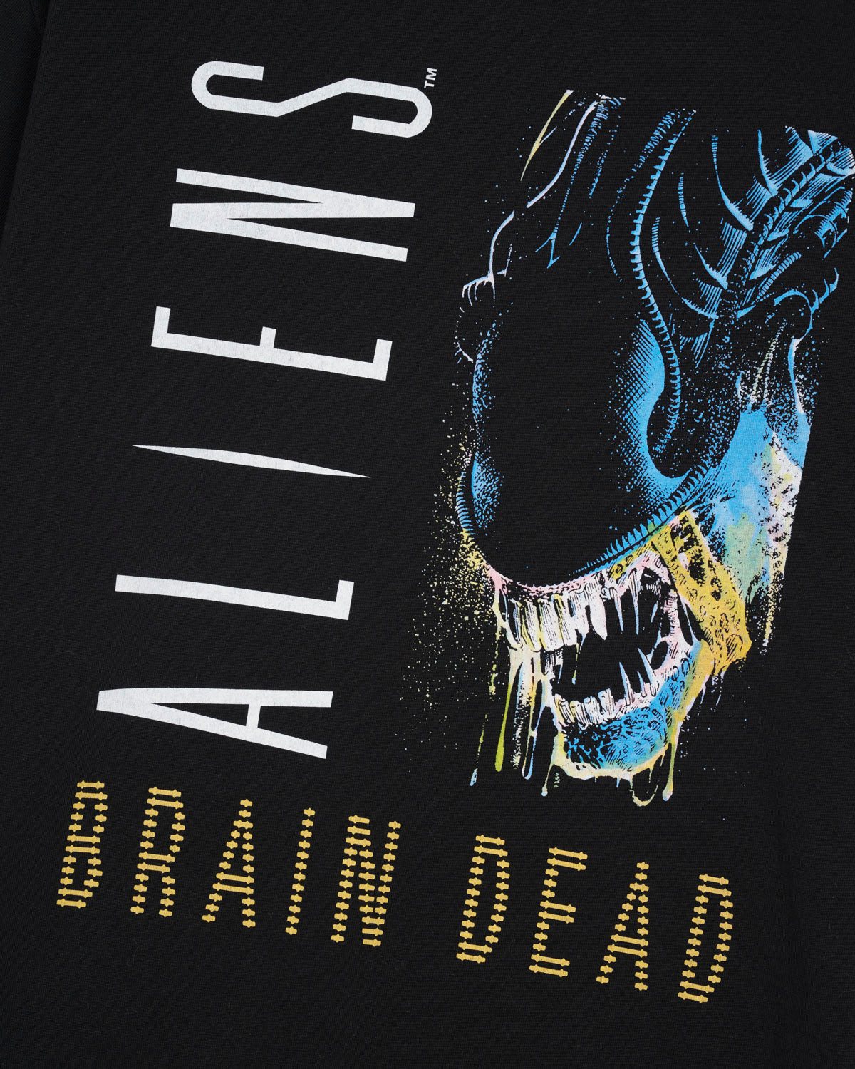 Brain Dead x Aliens Final Sight T-shirt - Black - 2