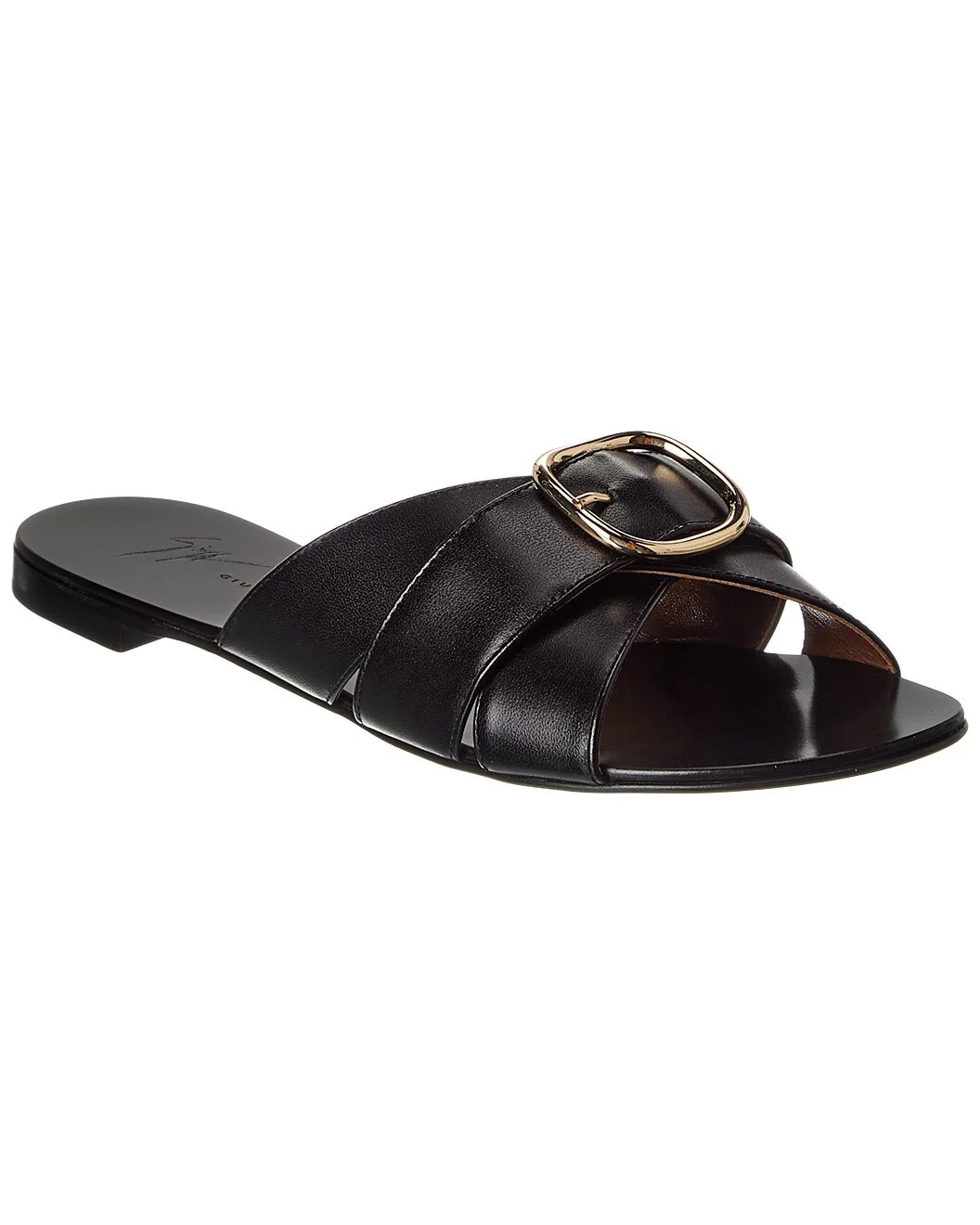 Giuseppe Zanotti Anuvorock Leather Sandal - 1