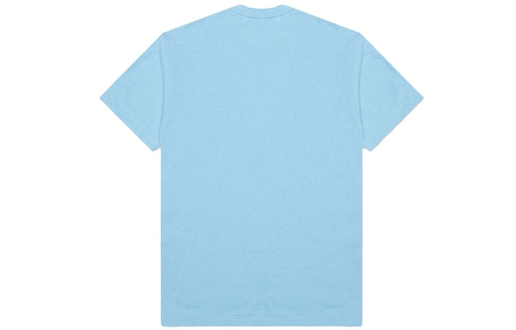 COMME des GARCONS PLAY Kawakubo Rei Red Love Embroidered Blue AZ-T272-051-1 - 2
