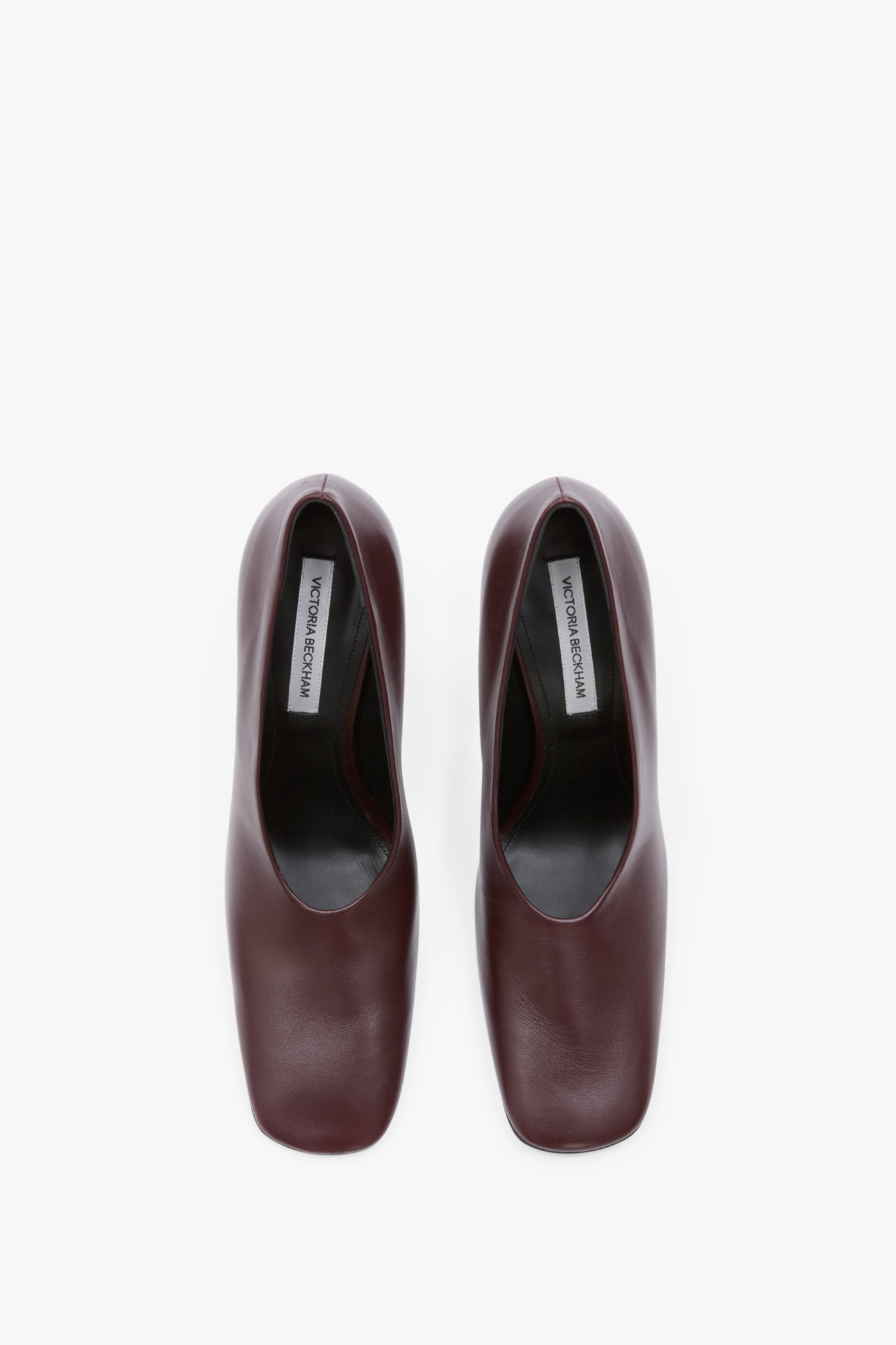 Olivia Stiletto Pump In Burgundy Smooth Leather - 4