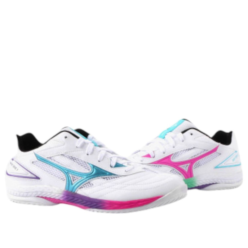 Mizuno Mizuno Wave Drive 9 'White and Pink' 81GA220505 outlook