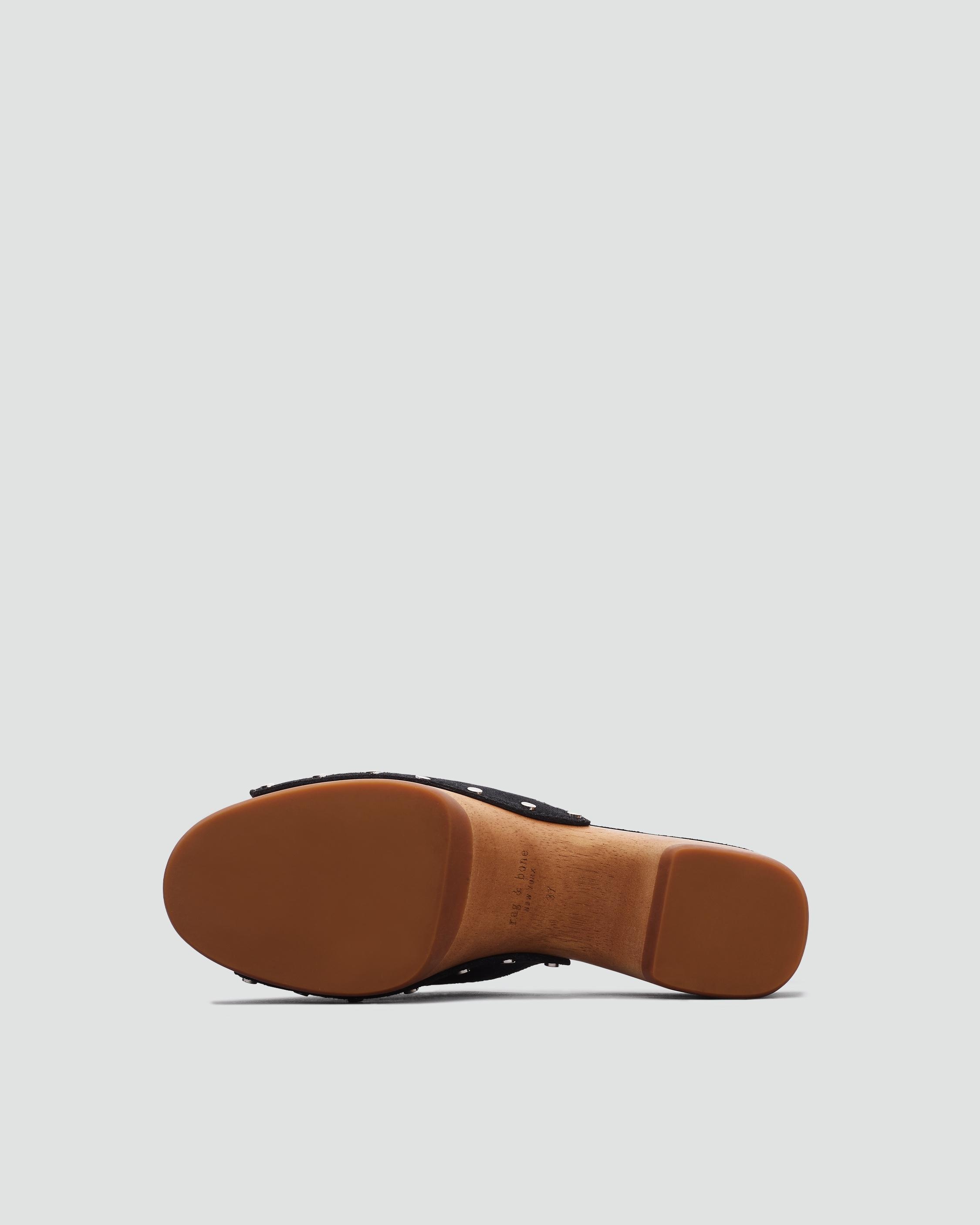 Mara Clog Slide - Suede
Heeled Clog - 5