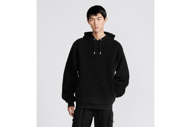 Dior Oblique Relaxed-Fit 후드 스웨터 3