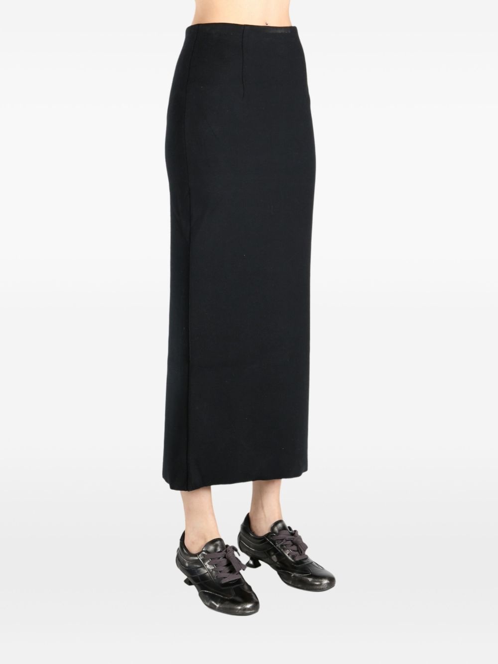high-waisted midi skirt - 3