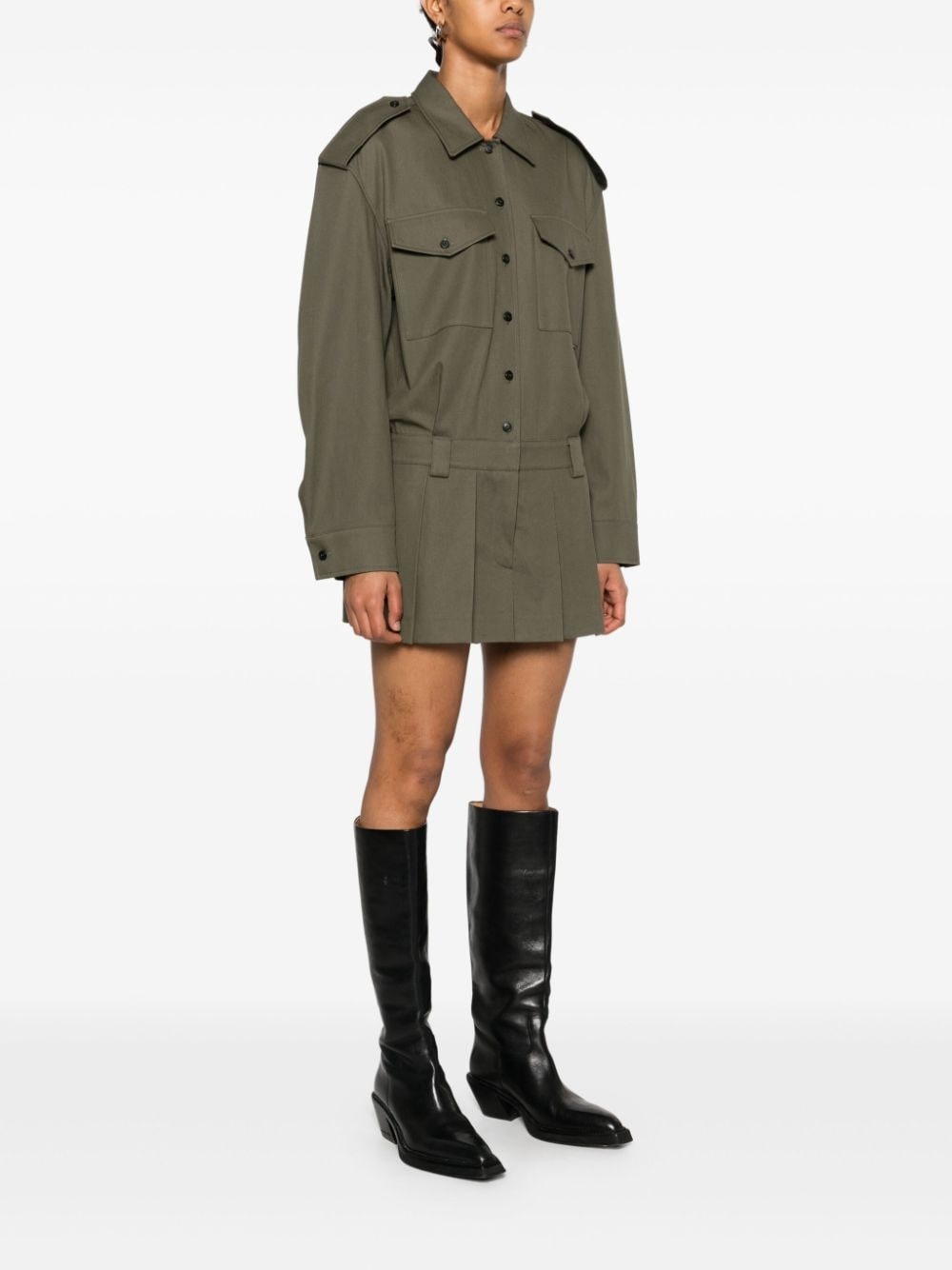 【 SALE!! 】Alexander Wang >> ツイストスリップドレス Alexander Wang twill playsuit | REVERSIBLE