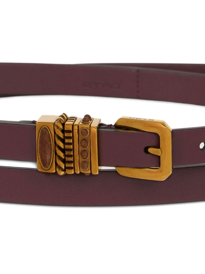 Etro leather belt outlook