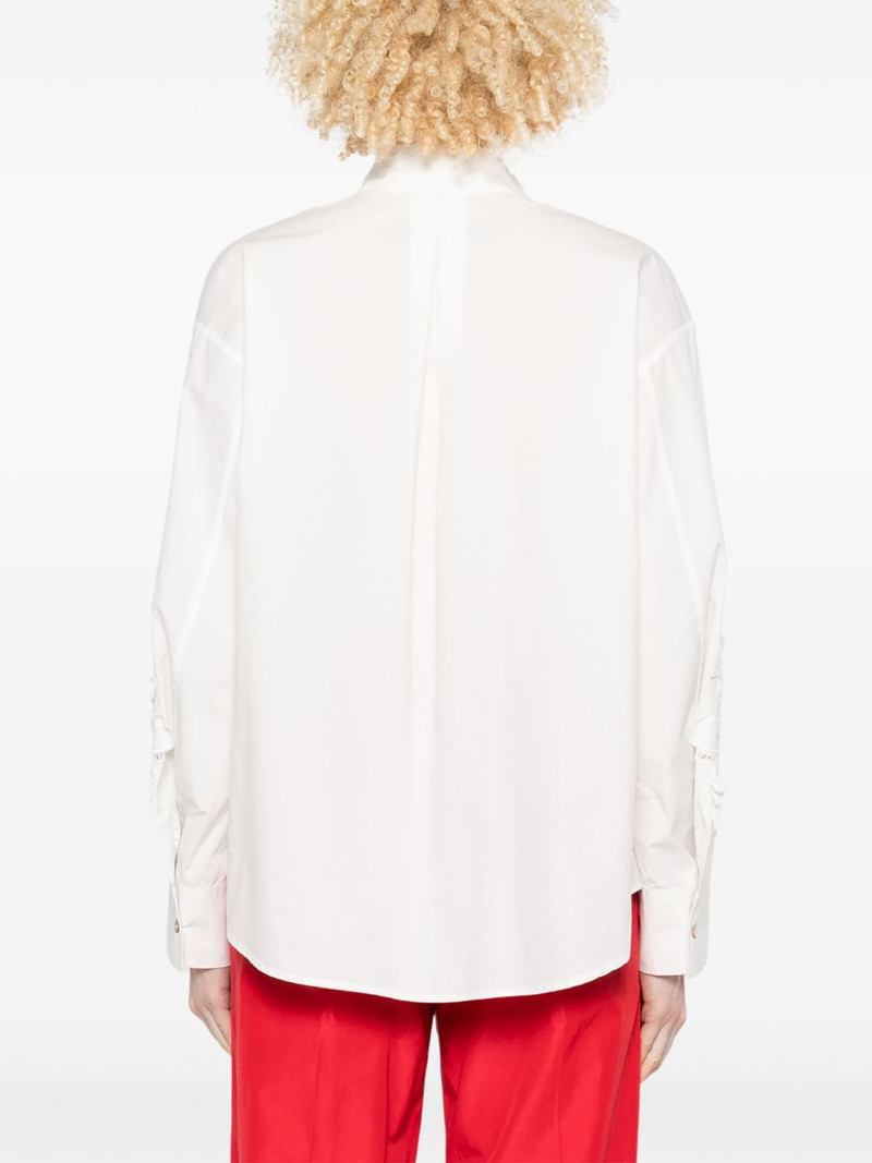 lace-detailed shirt 4