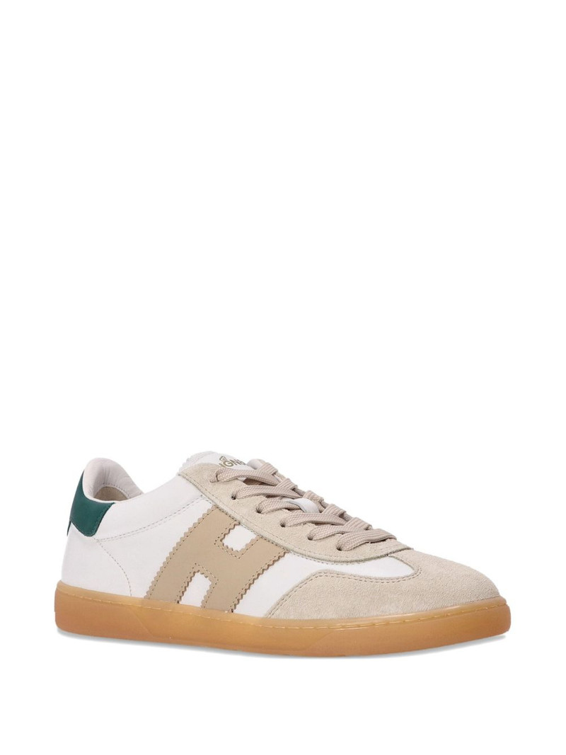 HOGAN panelled leather sneakers outlook