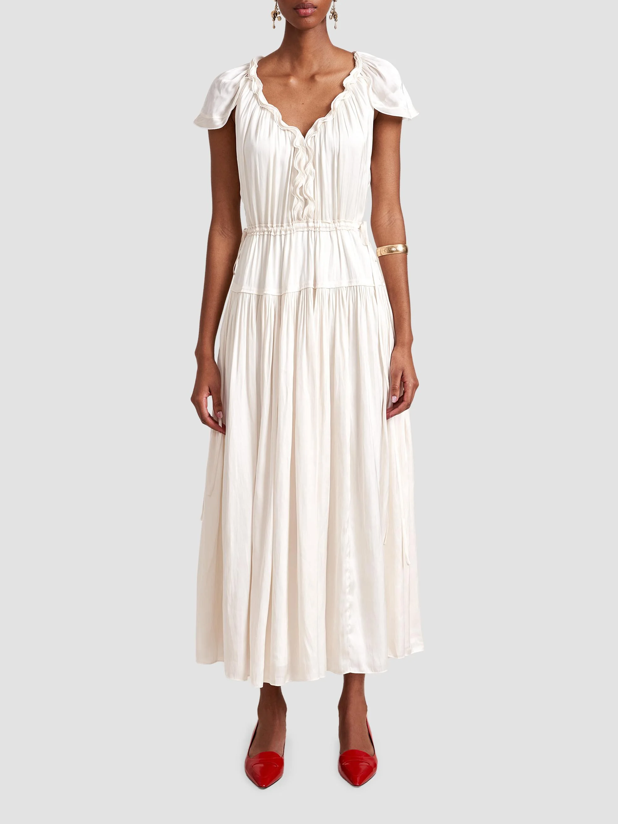 Women's Sienna Dress - Ivory - 1