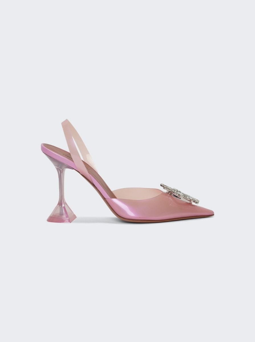 Begum Glass Slingback Pumps Galaxy Pink - 1