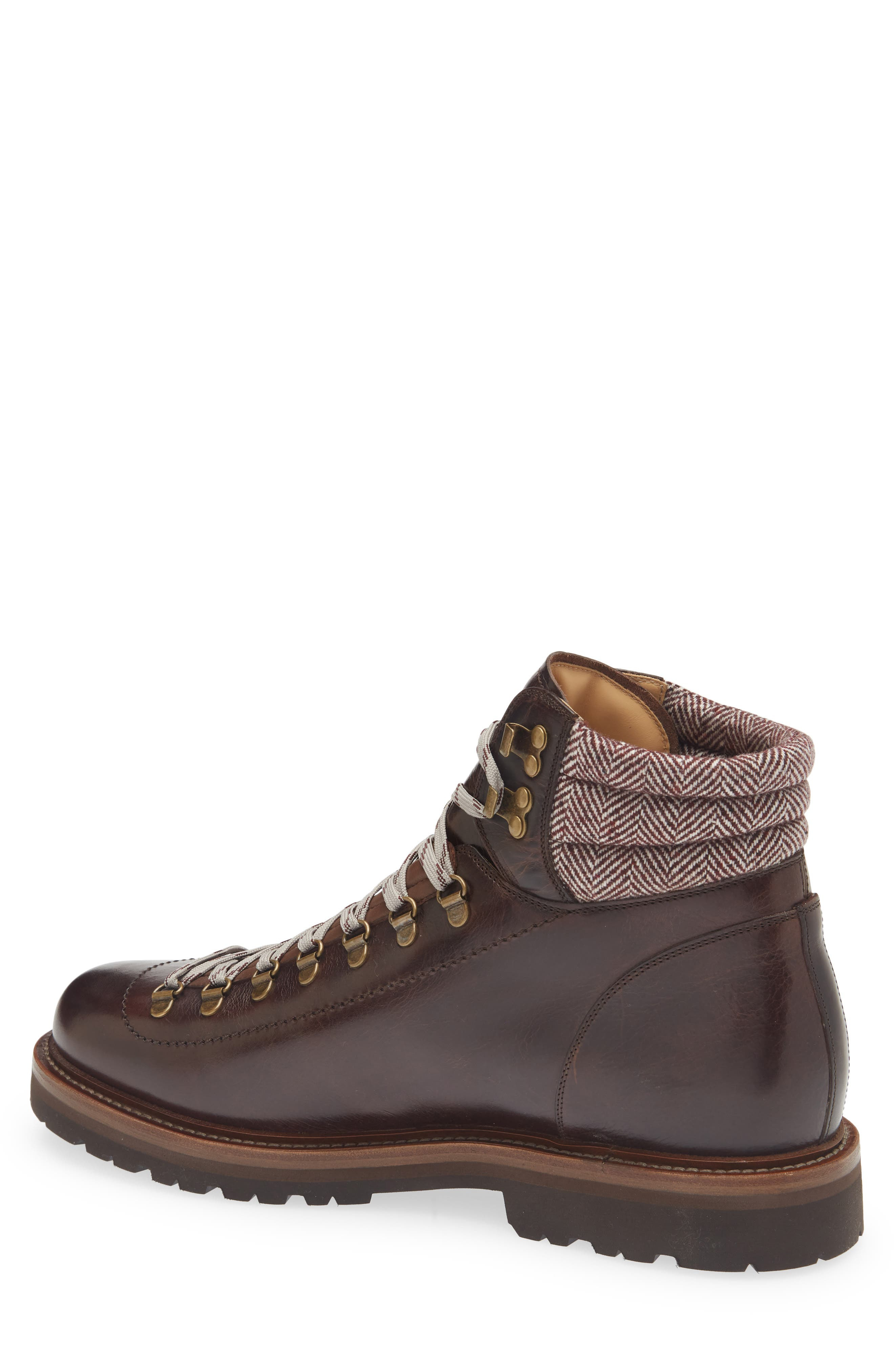 Brunello Cucinelli Hiking Boot in Cck78 Burgundy Brown at Nordstrom - 2