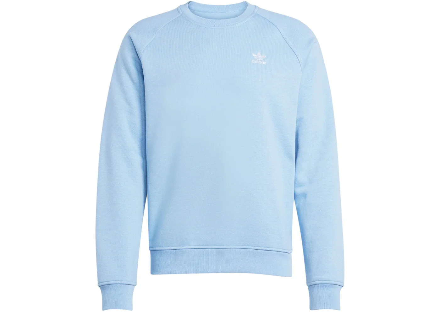 adidas Trefoil Essentials Crew Sweatshirt Ash Blue - 1