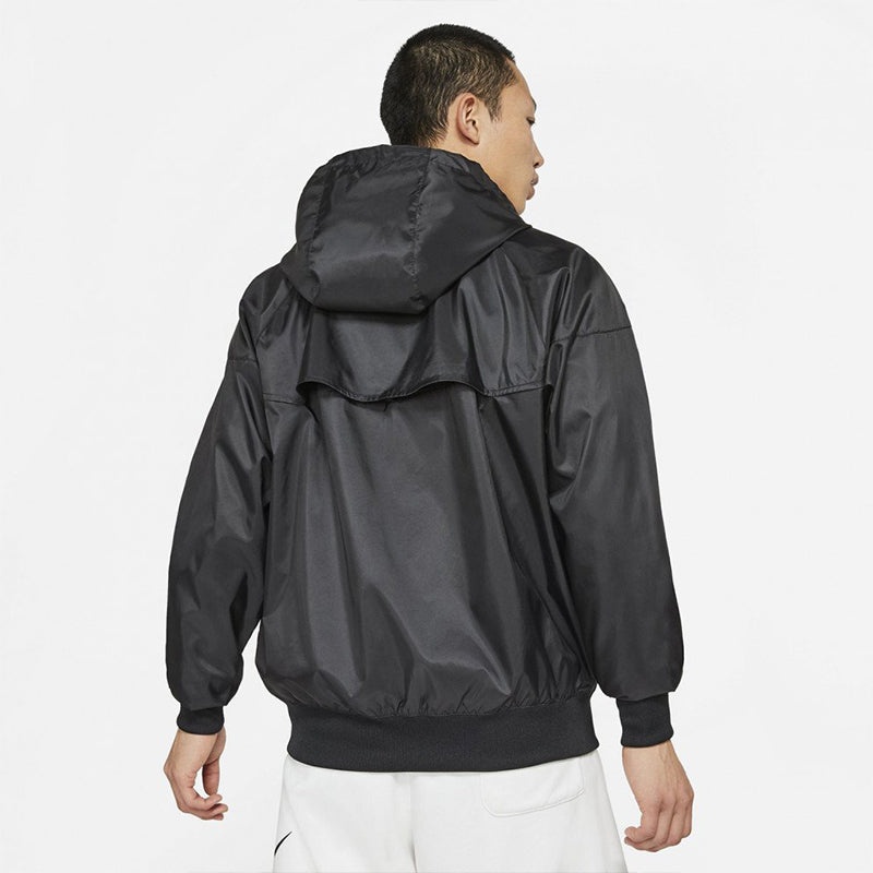 Nike Sports Zipper hooded Windproof Jacket Black DA0001-010 - 6