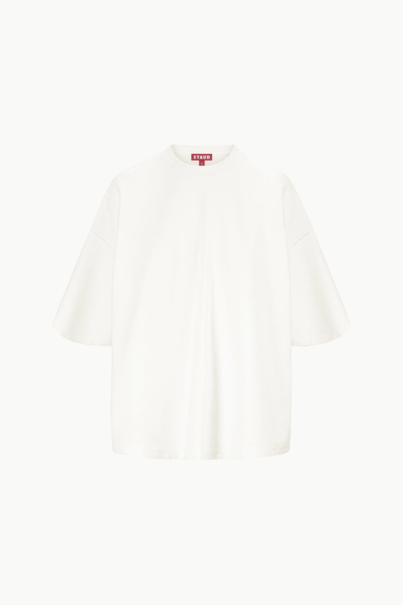STAUD CAPSULE TOP IVORY 1