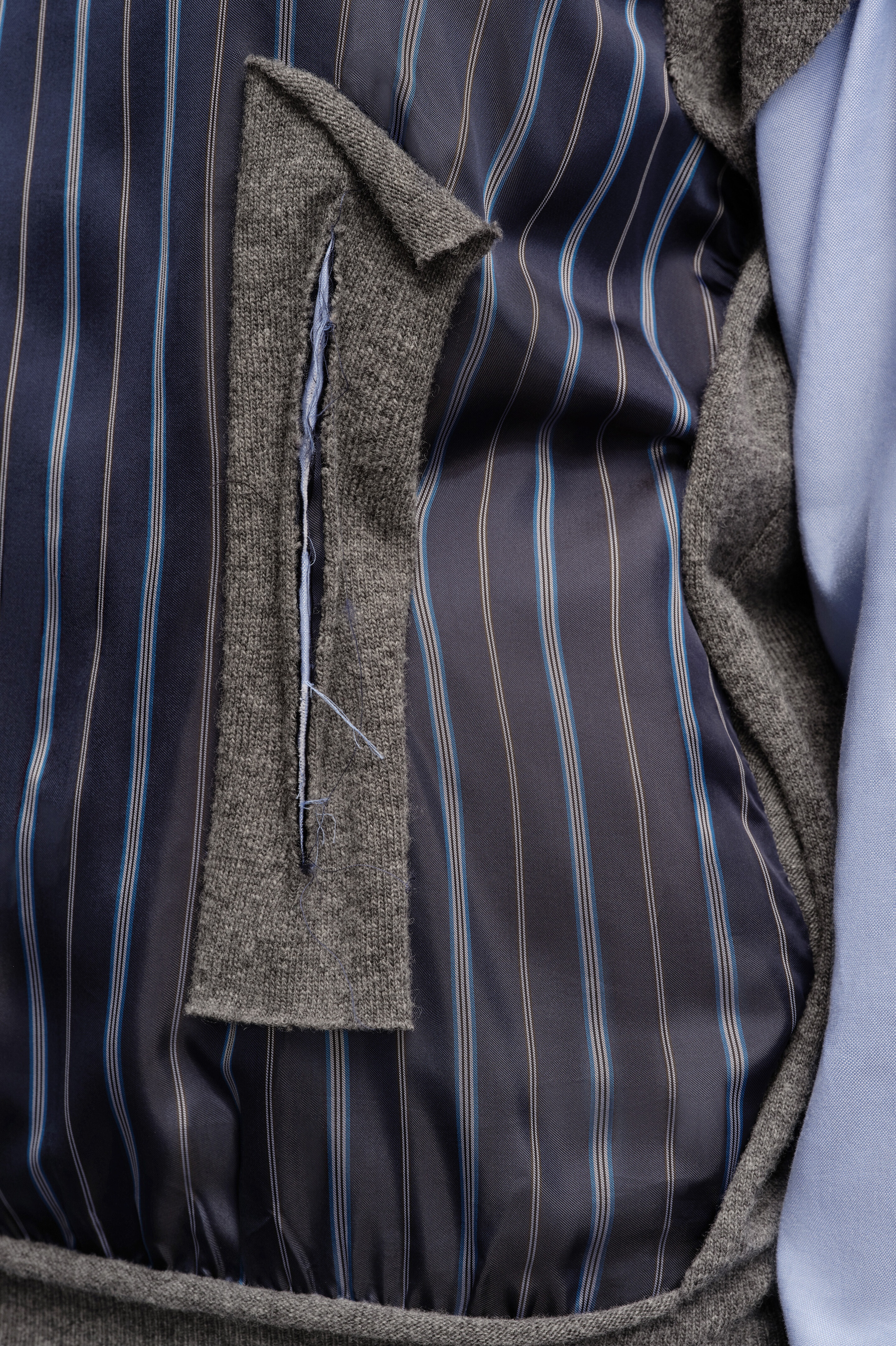 Spliced Oxford Shirt - 4
