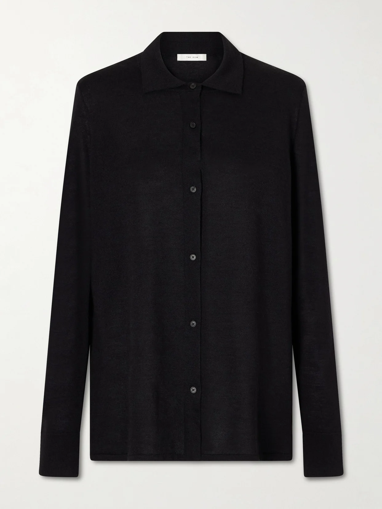 Ocari Cashmere And Silk-blend Polo Knit - 1