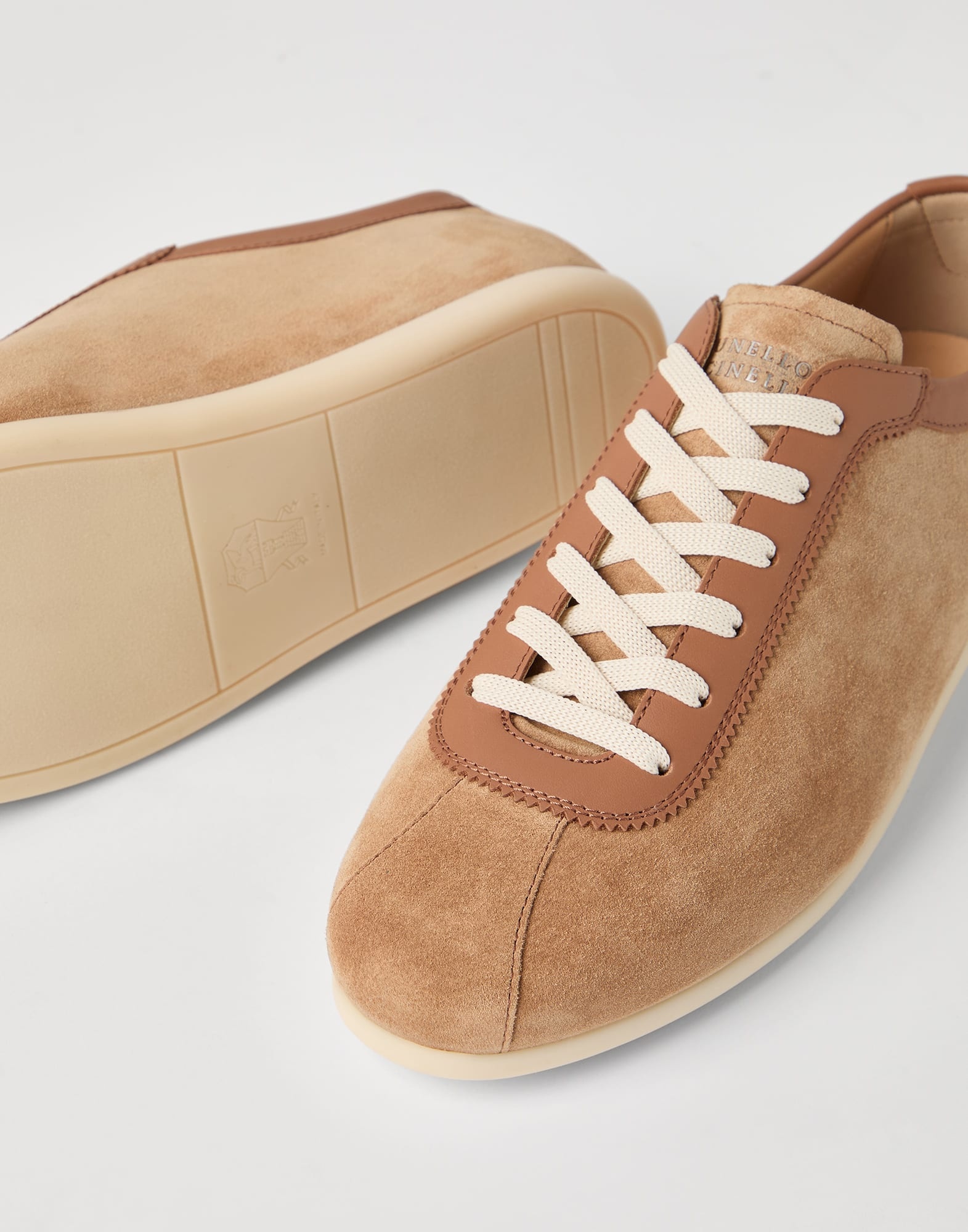 Washed suede sneakers - 3