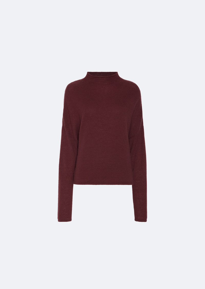 Airy Cashmere Silk Turtleneck 1