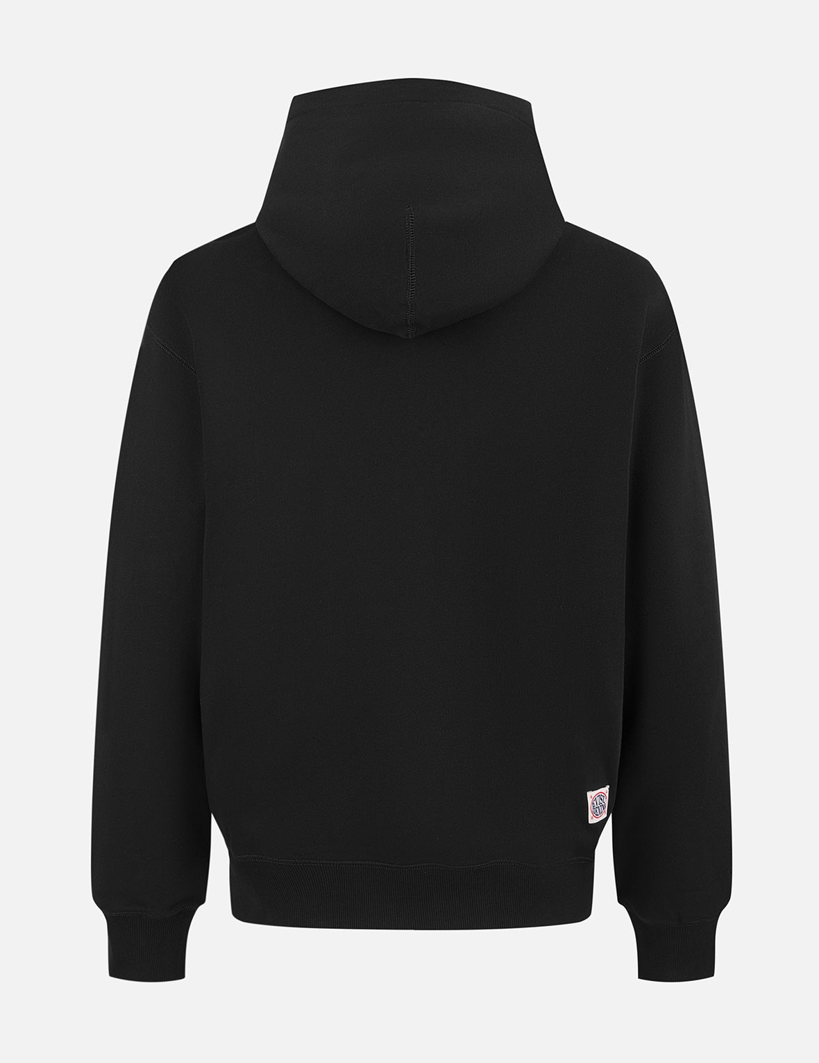 Slogan Print with Godhead Patch Embroidery Relax Fit Hoodie - 2
