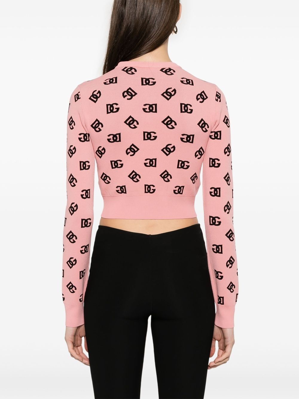 DG-jacquard sweater - 4