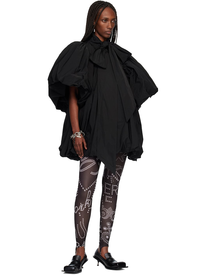 VAQUERA Black Pouf Minidress outlook