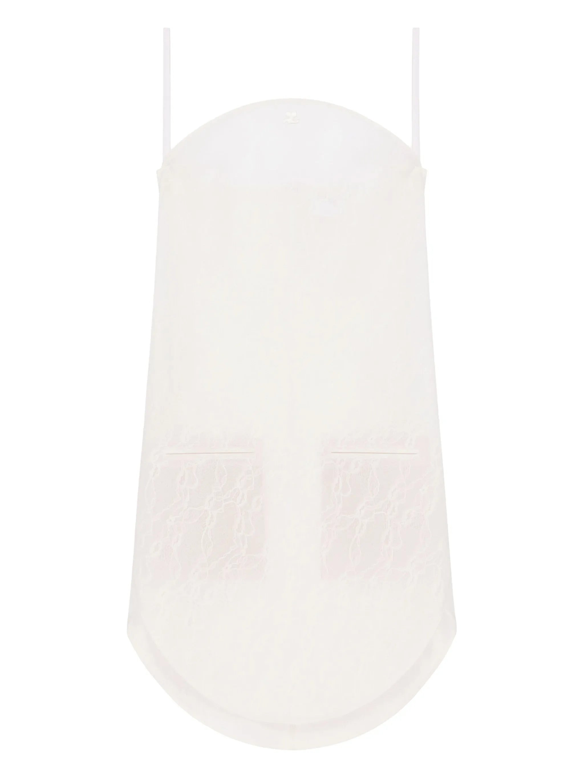Courrèges Lace-embroidered Mini Dress - 5