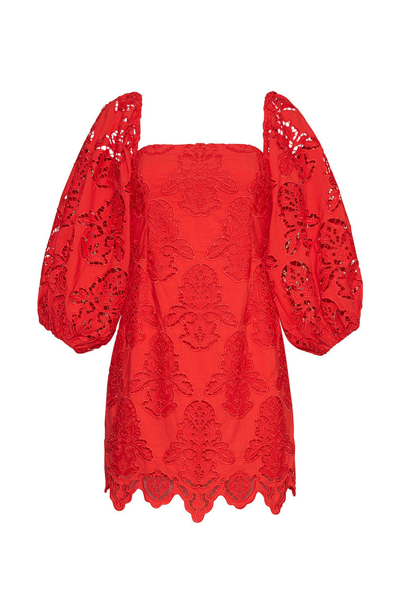 Montauk Dress Embrace the Return Of Our Best-Selling Silhouette, Reimagined In Stunning Eyelet 1