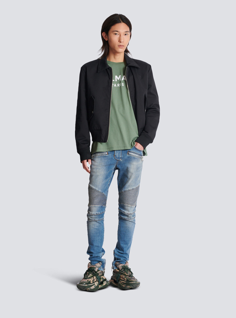 Balmain T-shirt with Balmain Paris print outlook