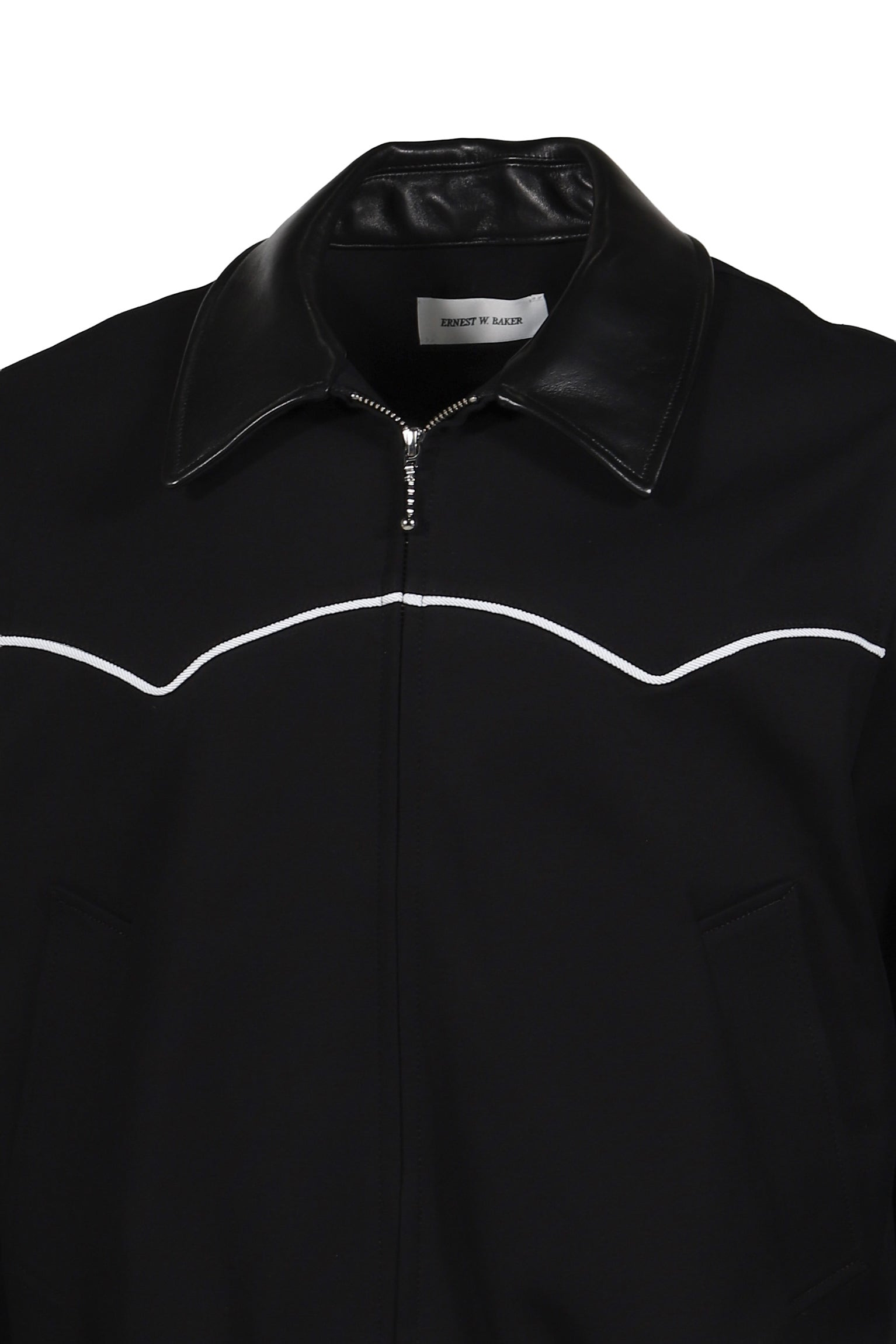WESTERN HARRINGTON JACKET / BLK - 4