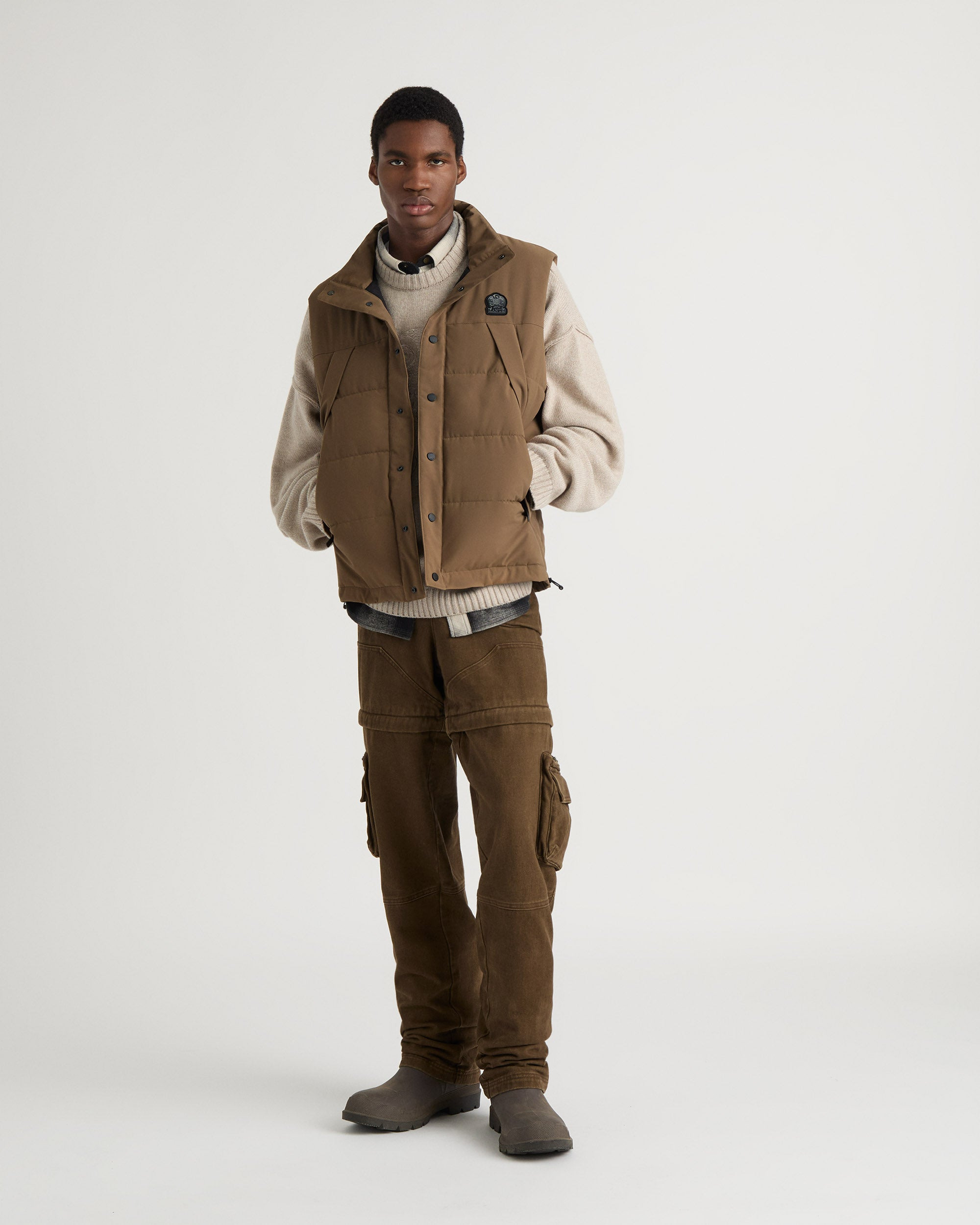 Delson Down Quilted Vest - 2