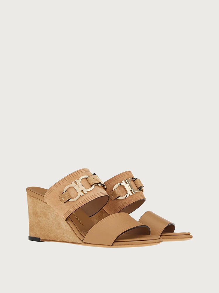 GANCINI WEDGE SANDAL - 5