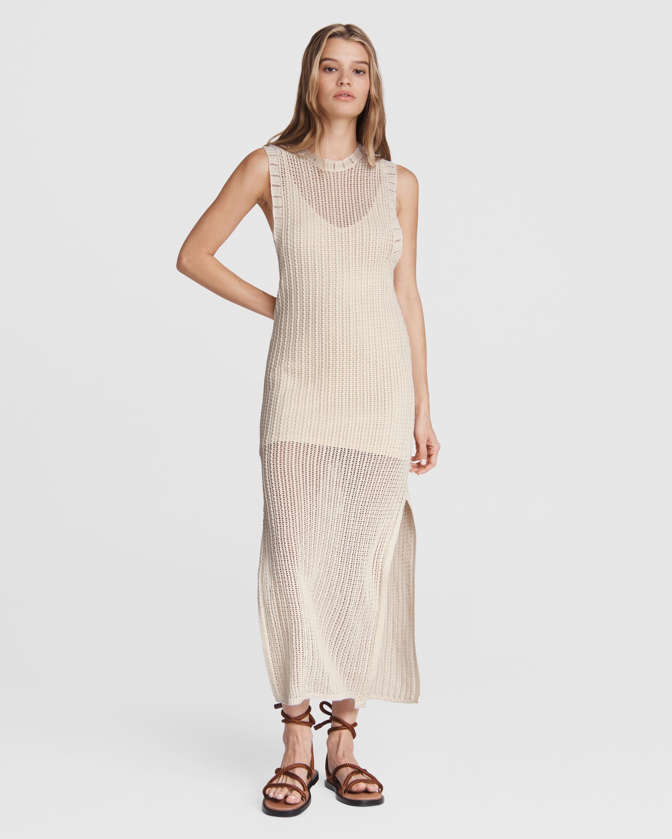 Riley Crew Midi Dress
Cotton Dress - 1