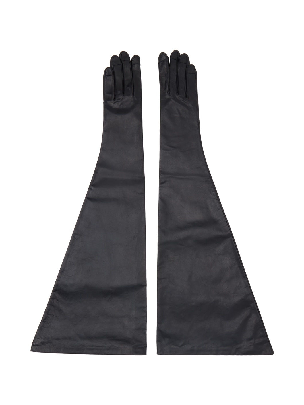 Black Flared Gloves - 1