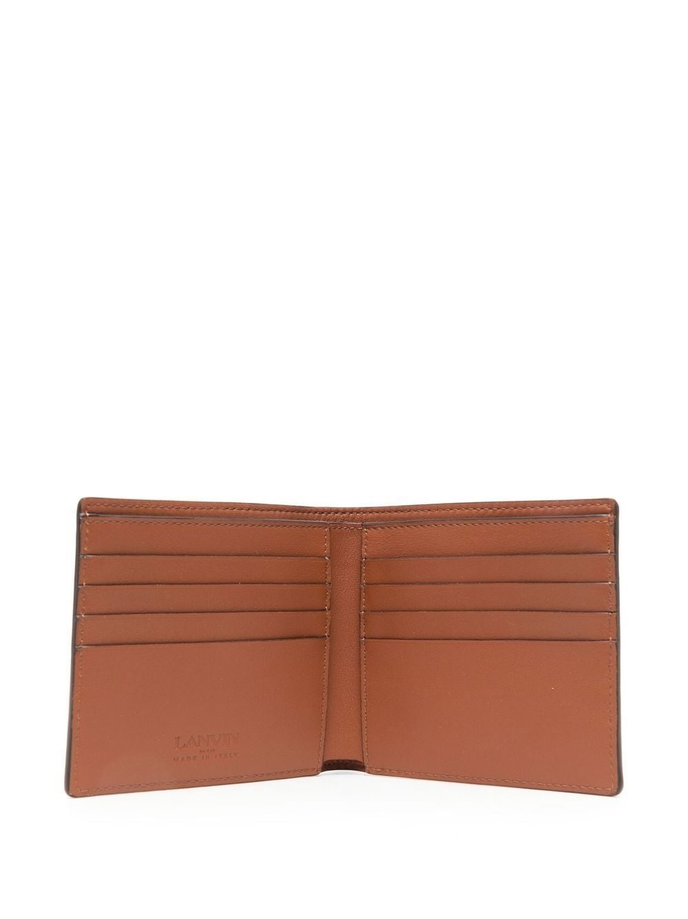 logo-embossed bifold wallet - 3