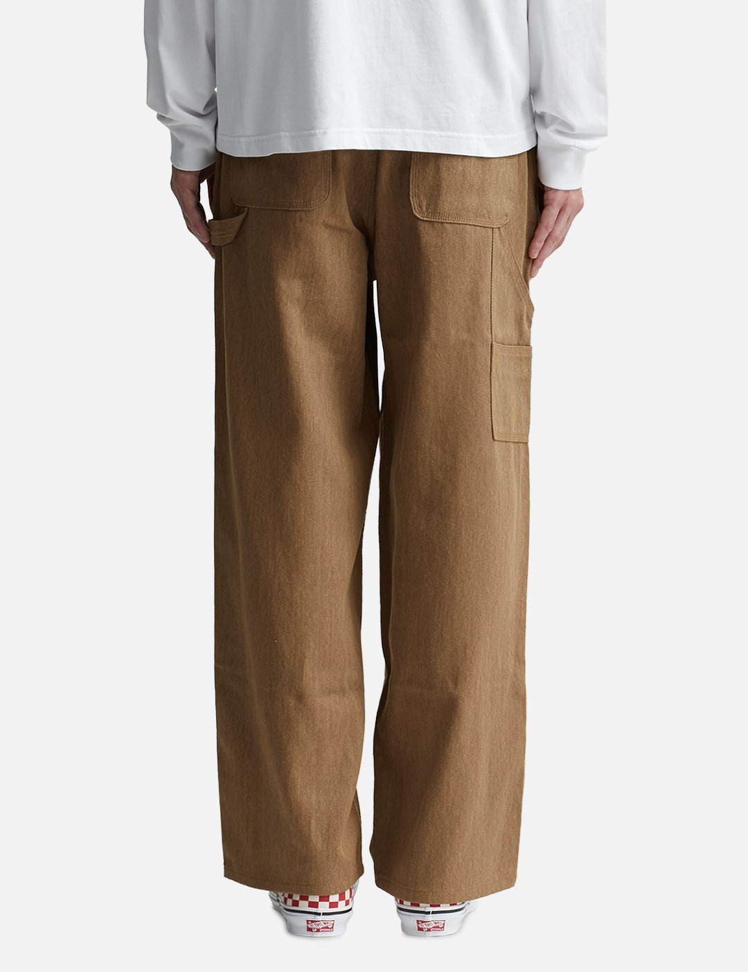 BULL DENIM DOUBLE KNEE UTILITY PANTS - 4