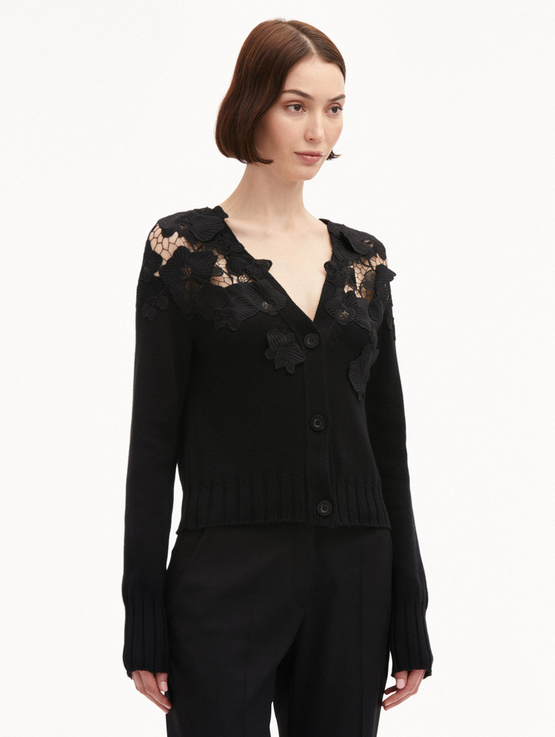 FLORAL GUIPURE LACE CARDIGAN 5