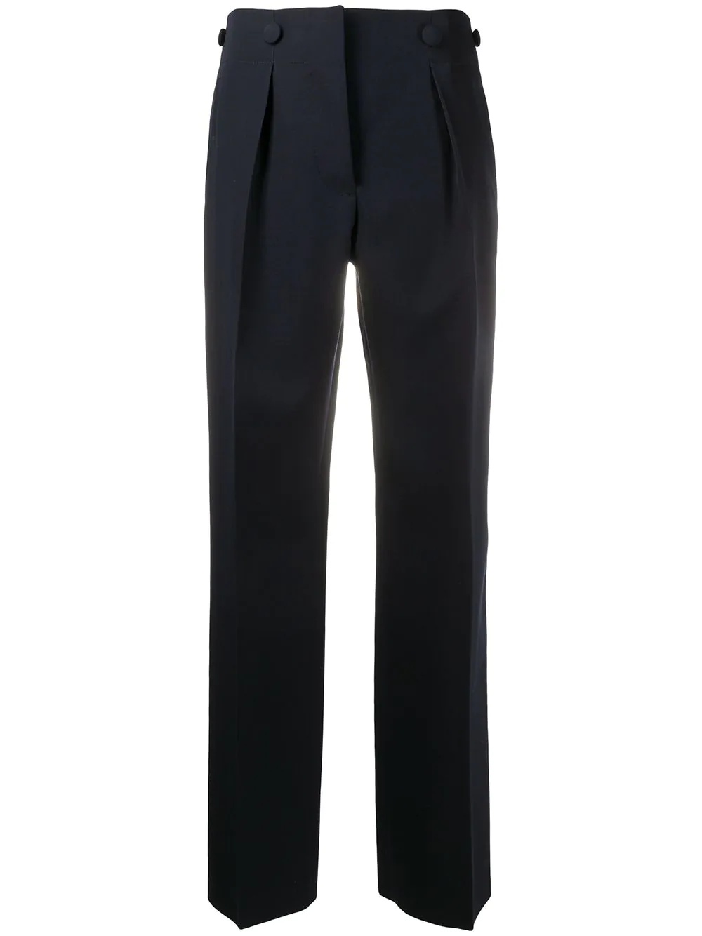 tailored wool trousers - 1