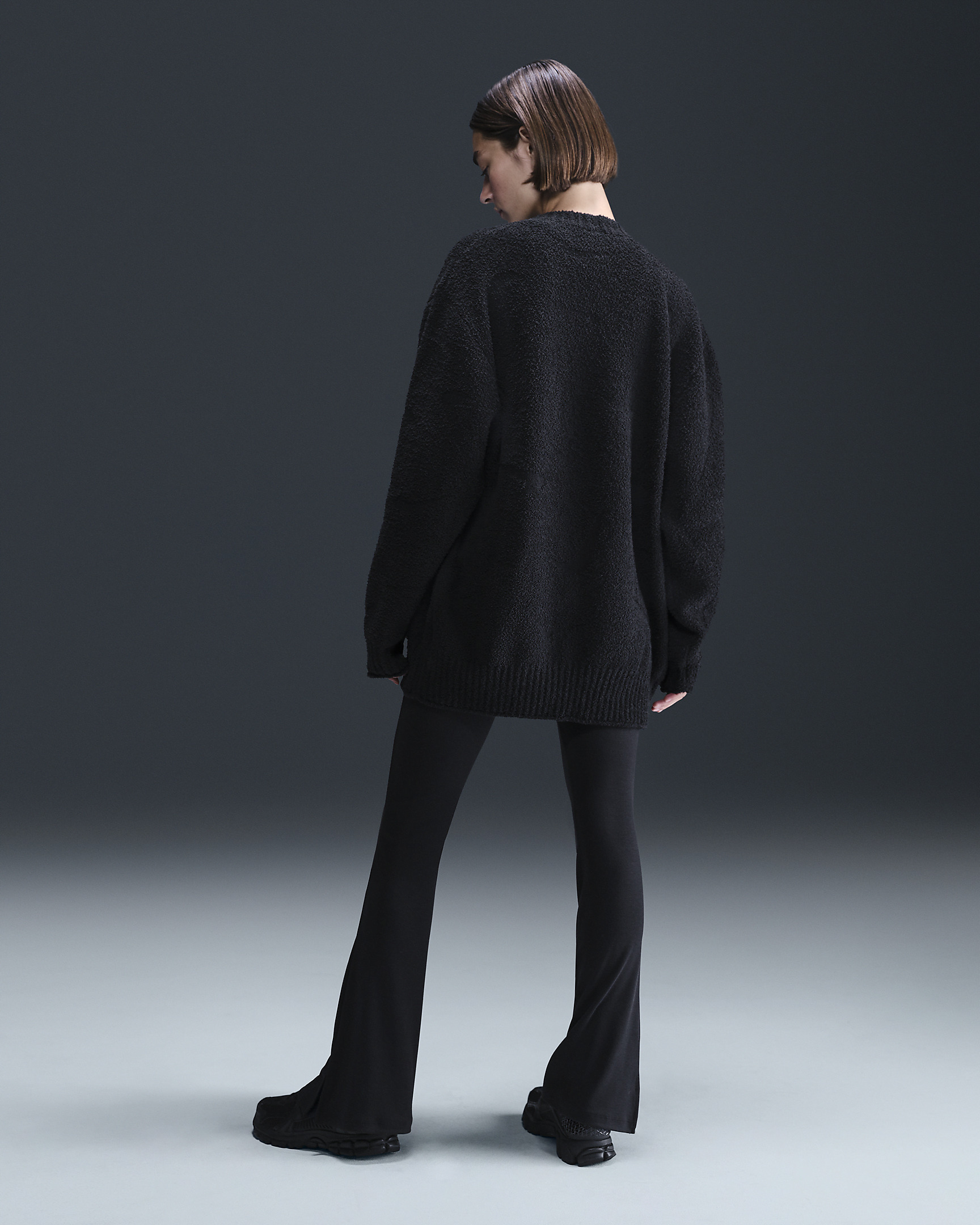 Nike Sportswear Phoenix Cozy Bouclé Women's Oversized Knit Cardigan - 5