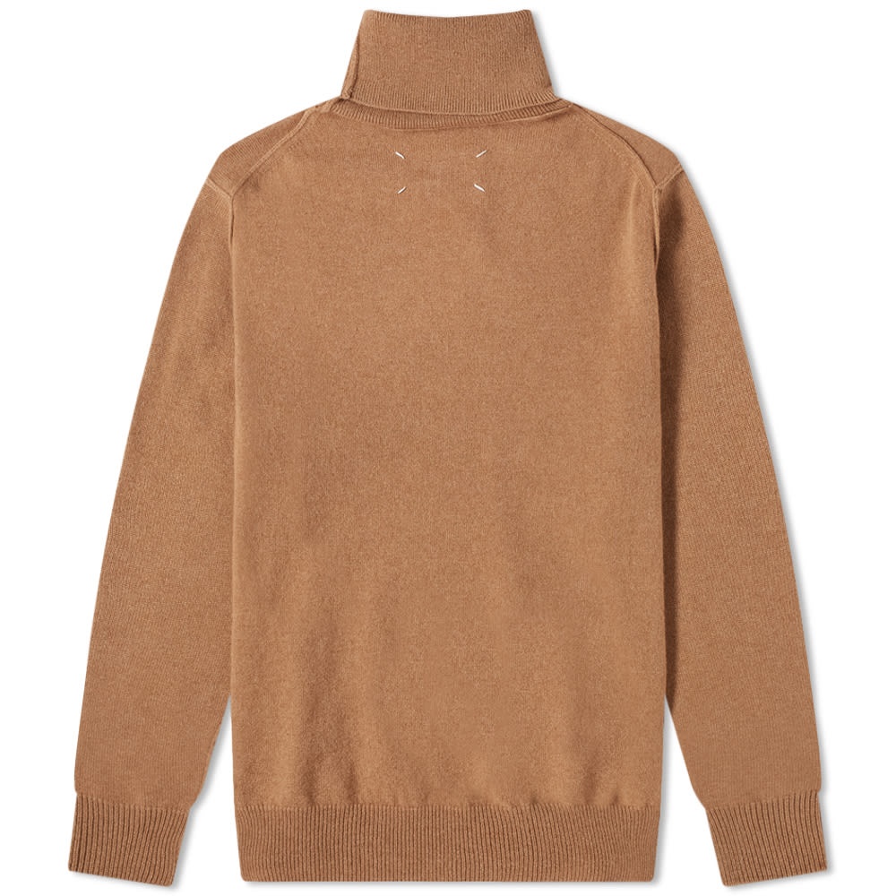 Maison Margiela Reversed Seam Roll Neck Knit - 2