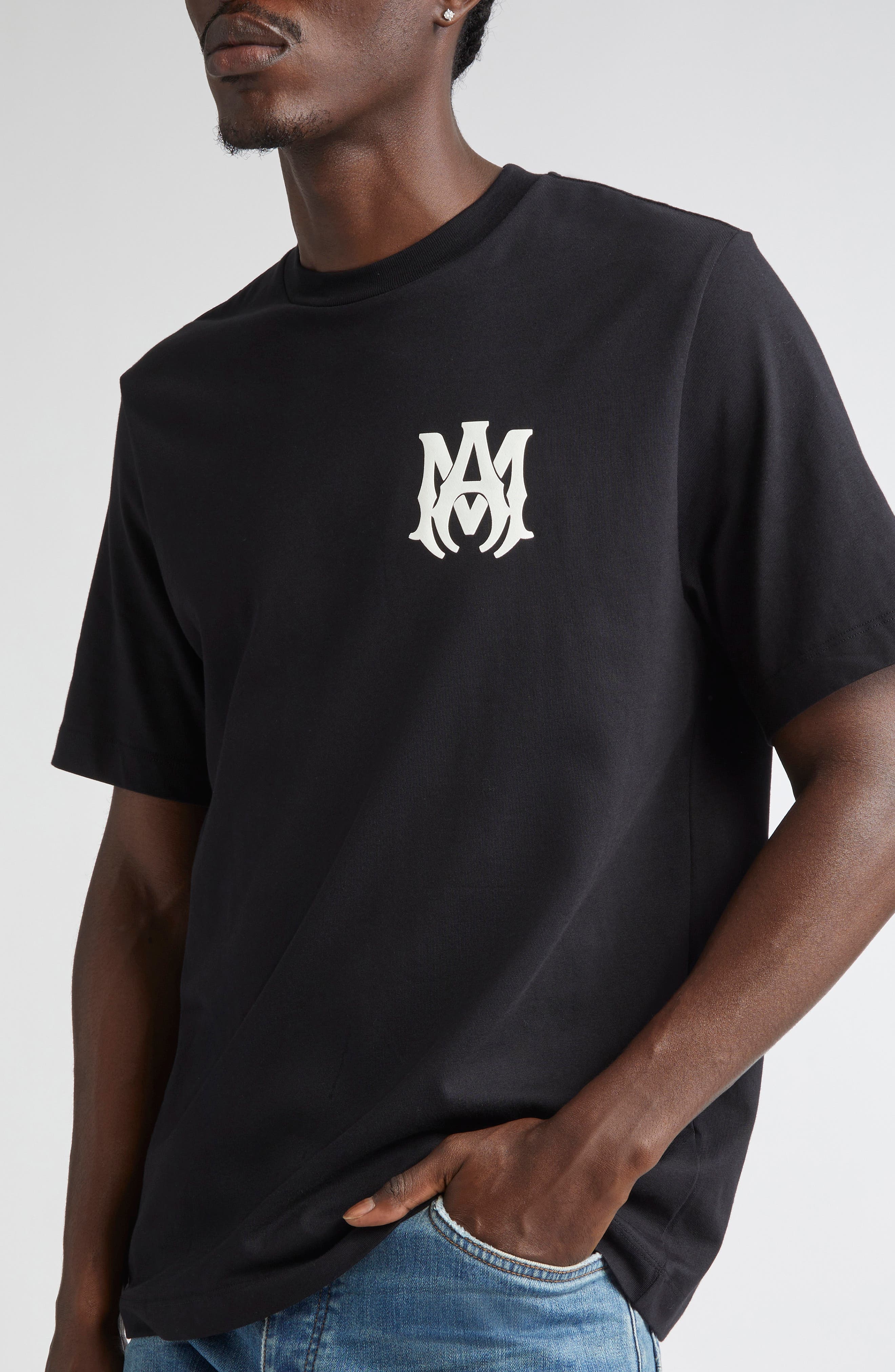 AMIRI MA Core Logo Garphic T-Shirt in Black at Nordstrom - 4