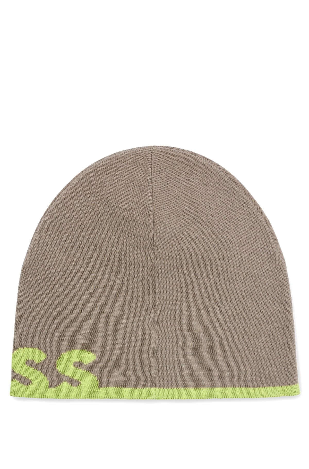 BEANIE HAT WITH LOGO IN A WOOL BLEND - 2