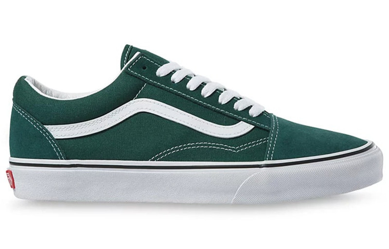 Vans Vans Old Skool Dark Green Unisex 'Green White' VN0A4U3B2NC outlook